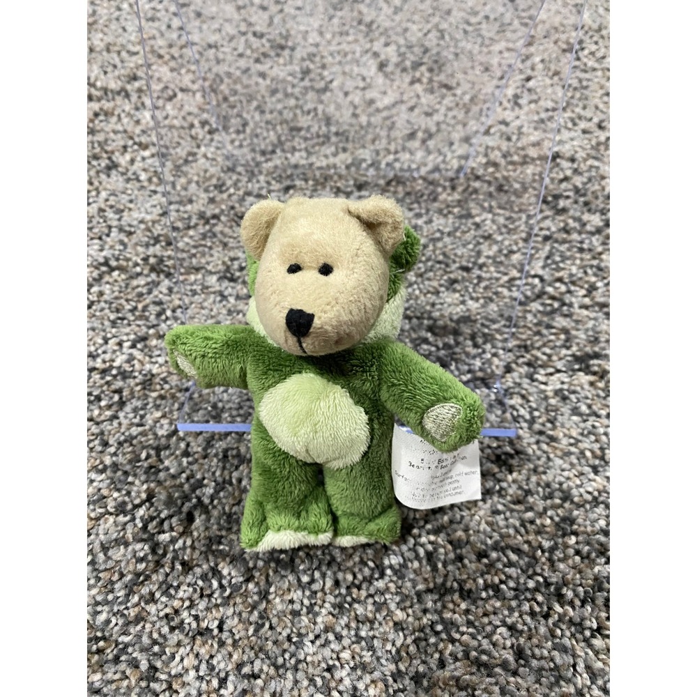 Starbucks Bearista Bear 53rd Edition Green Frog Mini Plush